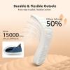 imageSTQ Women Maternity Orthotic ShoesOrthopedic Plantar Fasciitis Relief Ultralight Arch Support SneakersDenim Blue