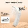imageSTQ Women Maternity Orthotic ShoesOrthopedic Plantar Fasciitis Relief Ultralight Arch Support SneakersIron Grey