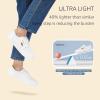 imageSTQ Women Slip On Shoeswith Orthopedic Insole Low Top Classic Fashion Canvas Sneakers  Plantar Fasciitis ShoesWhite