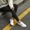 imageSTQ Women Slip On Shoeswith Orthopedic Insole Low Top Classic Fashion Canvas Sneakers  Plantar Fasciitis ShoesWhite