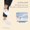 imageSTQ Women Slip On Shoeswith Orthopedic Insole Low Top Classic Fashion Canvas Sneakers  Plantar Fasciitis ShoesWhite Floral