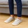 imageSTQ Women Slip On Sneakers Comfortable Casual Canvas ShoesBeige