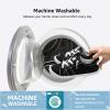 imageSTQ Women Slip On Sneakers Comfortable Casual Canvas ShoesBlack