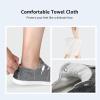 imageSTQ Women Slip On Sneakers Comfortable Casual Canvas ShoesDark Grey