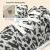 imageSTQ Women Slip On Sneakers Comfortable Casual Canvas ShoesGrey Leopard