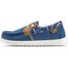 imageSTQ Womens Boat Shoes with Orthopedic Insole Slip On Business Casual Shoes for Plantar Fasciitis Lightweight LoafersDenim Blue