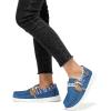 imageSTQ Womens Boat Shoes with Orthopedic Insole Slip On Business Casual Shoes for Plantar Fasciitis Lightweight LoafersDenim Blue