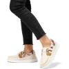 imageSTQ Womens Boat Shoes with Orthopedic Insole Slip On Business Casual Shoes for Plantar Fasciitis Lightweight LoafersOat Neal