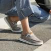 imageSTQ Womens Lace up LoafersOrthopedic Comfotable Ultralight Boat Casual Shoes with Arth SupportTaupe