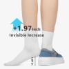 imageSTQ Womens Platform Sneakers Slip On Shoes Comfortable Business Casual Fall LoafersWeave Denim Blue