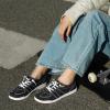 imageSTQ Womens Slip On Shoes Orthopedic Walking Sneakers Casual Low Top Tennis Comfortable ClassicBlack White