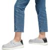 imageSTQ Womens Slip on Fur Lined LoafersOrthopedic Cozy Ultralight Boat Casual Shoes with Arth SupportLight Grey