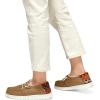 imageSTQ Womens Slip on Fur Lined LoafersOrthopedic Cozy Ultralight Boat Casual Shoes with Arth SupportOre Brown