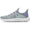 imageSTQ Womens Slip on Sneakers Breathable Tennis Arch Support Comfortable Walking Shoes Plantar Fasciitis Orthopedic Workout Gym Cross Training Athletic StandingMix Grey Purple