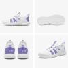 imageSTQ Womens Slip on Sneakers Breathable Tennis Arch Support Comfortable Walking Shoes Plantar Fasciitis Orthopedic Workout Gym Cross Training Athletic StandingWhite Purple