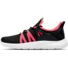 imageSTQ Womens Slip on Sneakers Breathable Tennis Arch Support Comfortable Walking Shoes Plantar Fasciitis Orthopedic Workout Gym Cross Training Athletic StandingBlack Watermelon Red