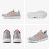 imageSTQ Womens Slip on Sneakers Breathable Tennis Arch Support Comfortable Walking Shoes Plantar Fasciitis Orthopedic Workout Gym Cross Training Athletic StandingGrey Pink