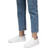 imageSTQ Womens Wide Toe Box Barefoot Shoes Knit Casual Slip on Shoes for SummerVanilla White