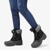 imageSTQ Womens Winter Duck Boots Waterproof Cold Weather Snow BootsBlack