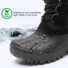 imageSTQ Womens Winter Duck Boots Waterproof Cold Weather Snow BootsBlack