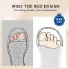 imageBaby Shoes Boys Girls Infant Toddler Sneakers Barefoot Wide Toe Box Walking NonSlip Lightweight Comfortable First Walking Tennis Outdoor ActivitiesNavy Blue