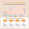 imageBaby Shoes Boys Girls Infant Toddler Sneakers Barefoot Wide Toe Box Walking NonSlip Lightweight Comfortable First Walking Tennis Outdoor ActivitiesWater Pink