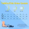 imageBoys Girls Water Shoes QuickDry Wide Toe Box Shoes Toddler Cute Beach Swim Pool ShoesToddlerLittle KidLight Blue Dinosaur