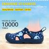 imageBoys Girls Water Shoes QuickDry Wide Toe Box Shoes Toddler Cute Beach Swim Pool ShoesToddlerLittle KidLight Blue Dinosaur