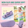 imageBoys Girls Water Shoes QuickDry Wide Toe Box Shoes Toddler Cute Beach Swim Pool ShoesToddlerLittle KidLight Purple