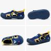 imageBoys Girls Water Shoes QuickDry Wide Toe Box Shoes Toddler Cute Beach Swim Pool ShoesToddlerLittle KidNavy Space