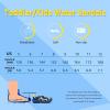 imageBoys Girls Water Shoes QuickDry Wide Toe Box Shoes Toddler Cute Beach Swim Pool ShoesToddlerLittle KidNavy Space