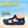 imageBoys Girls Water Shoes QuickDry Wide Toe Box Shoes Toddler Cute Beach Swim Pool ShoesToddlerLittle KidNavy Space