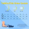 imageBoys Girls Water Shoes QuickDry Wide Toe Box Shoes Toddler Cute Beach Swim Pool ShoesToddlerLittle KidSapphire Blue Shark