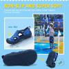 imageBoys Girls Water Shoes QuickDry Wide Toe Box Shoes Toddler Cute Beach Swim Pool ShoesToddlerLittle KidSapphire Blue Shark
