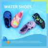 imageBoys Girls Water Shoes QuickDry Wide Toe Box Shoes Toddler Cute Beach Swim Pool ShoesToddlerLittle KidSapphire Blue Shark