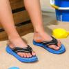 imageFlip Flops Girls Boys Unisex Summer SandalsBlack Atlantic Blue