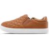 imageSTQ Slip On Shoes for Women Fashion Sneakers Elees Quilted 20 Comfort Casual Fall LoafersBrown