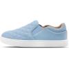 imageSTQ Slip On Shoes for Women Fashion Sneakers Elees Quilted 20 Comfort Casual Fall LoafersDenim Blue