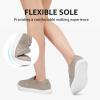 imageSTQ Slip On Shoes for Women Fashion Sneakers Elees Quilted 20 Comfort Casual Fall LoafersTaupe