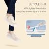 imageSTQ Slip on Sneakers for Women Casual Canvas Shoes Machine WashableBeige