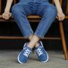 imageSTQ Slip on Sneakers for Women Casual Canvas Shoes Machine WashableDenim Blue