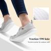 imageSTQ Slip on Sneakers for Women Casual Canvas Shoes Machine WashableIron Grey