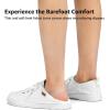 imageSTQ Slip on Sneakers for Women Casual Canvas Shoes Machine WashableWhite Monstera