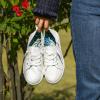 imageSTQ Slip on Sneakers for Women Casual Canvas Shoes Machine WashableWhite Monstera
