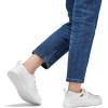 imageSTQ Slip on Sneakers for Women Casual Canvas Shoes Machine WashableWhite Monstera