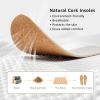 imageSTQ Womens Platform Sneakers Slip On Business Casual Shoes Quilted Fall Loafers Comfortable LightweightOre Brown