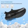 imageSlip on Sneakers for Boys Girls ShoesAll Black