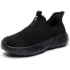 imageSlip on Sneakers for Boys Girls ShoesAll Black