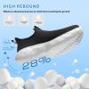 imageSlip on Sneakers for Boys Girls ShoesBlack White