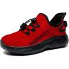 imageSneakers for Boys Slip on Sneakers Girls School Tennis Gym AthleticRed